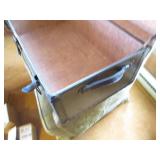 Vintage painted foorlocker Trunk wi...