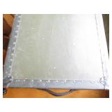 Vintage painted foorlocker Trunk wi...