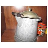 Red Wing Stoneware style lidded pit...