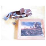 Terry Redlin smalls including a fra...