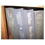 Assortment of large Tom Clancy book...