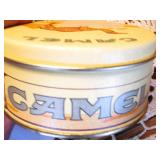 Camel advertisement lidded tin with...