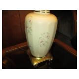 Pair of (2) Light tone wood Octagon...