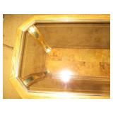 Oblong Octagon shaped wood coffee t...