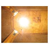 Oblong Octagon shaped wood coffee t...