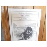 The Lovers limited edition framed p...