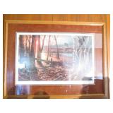 Sunlit Trail Ruffled Grouse and Aba...