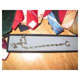 Large assortment of colorful neck t...