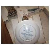 8pc Hand painted Display plates eac...
