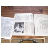 3pc Hand painted Display plates eac...