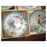 5pc Hand painted Display plates eac...