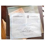 12pc Hand painted Display plates ea...