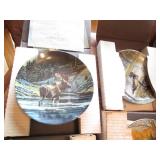 12pc Hand painted Display plates ea...