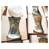 12pc Hand painted Display plates ea...