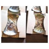 12pc Hand painted Display plates ea...