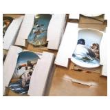 10pc Hand painted Display plates ea...