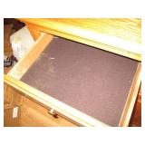 2pc Lighted Wooden China Buffet Dis...