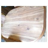 5pc dining table and rolling padded...