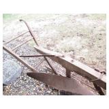 Vintage wood and metal plough...
