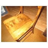 Hand crafted and sturdy wood chair...