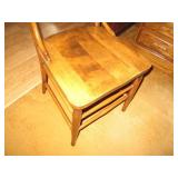 Hand crafted and sturdy wood chair...