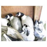 Large lot Canadian Geese Decoys, me...