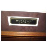 Sundown framed and matted print by ...