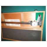 Machinist micrometer, precision ang...