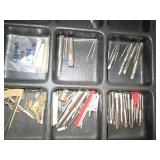 Lot of machinist drill bits, and of...