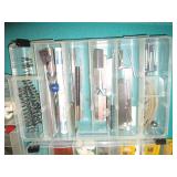 non-lidded organizers containing a ...