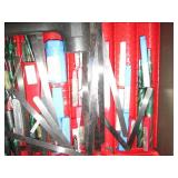 Part organizers with the supplies t...