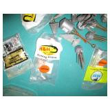 Lot odlf assorted fishing sinkers...