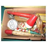 Semi-functional tackle box containi...