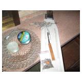 Styrofoam mini-cooler, live trap, l...