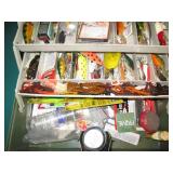 Tacklebox loaded to the hilt with a...