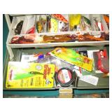 Tacklebox loaded to the hilt with a...
