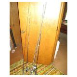 Lot of assorted fishing rods and re...