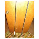 Pair of vintage metal ice fishing s...