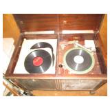 Antique Harmony record player cabin...
