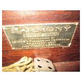 Antique Harmony record player cabin...