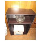 Smaller bookshelf, File keeping Box...