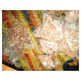 Bulk lot of wood, dowels, shelf mak...