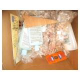 Bulk lot of wood, dowels, shelf mak...