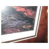 Silent Flight Great Horned Owl at h...