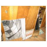 Variety of household rugs and runne...