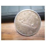 1953 Canadian one dollar coin...
