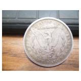 1879 Morgan One dollar coin...