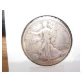 1940 Walking Liberty half dollar co...