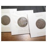 1899, 1896, 1910 Liberty Head nickl...