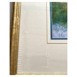 Original Pearl Ziegenhagen "The Front Door" Framed Watercolor Painting